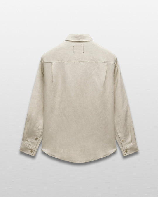 Linen Concourse Standard Overshirt