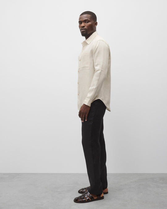 Linen Concourse Standard Overshirt