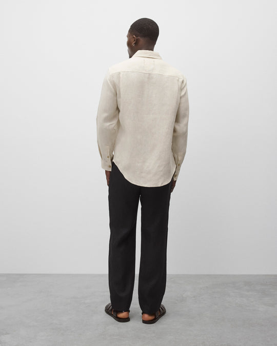 Linen Concourse Standard Overshirt