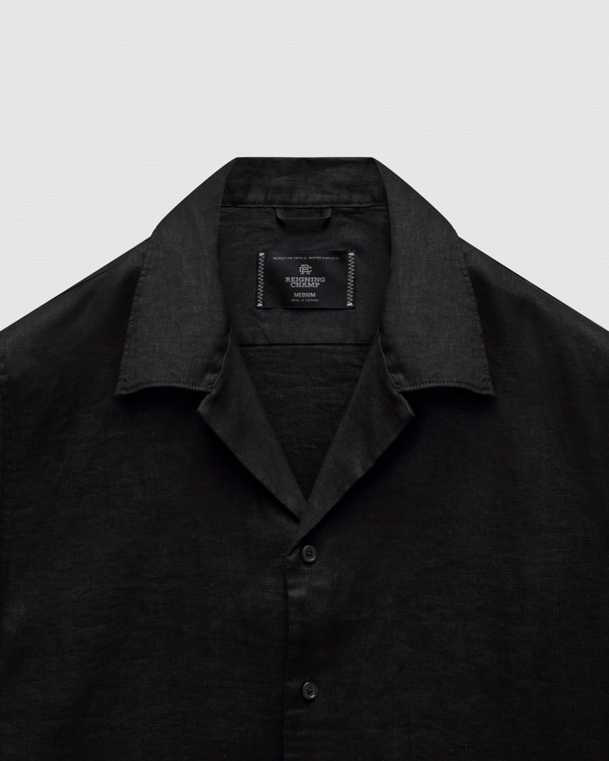 Linen Retreat Standard Camp Shirt | Reigning Champ | Reigning Champ US