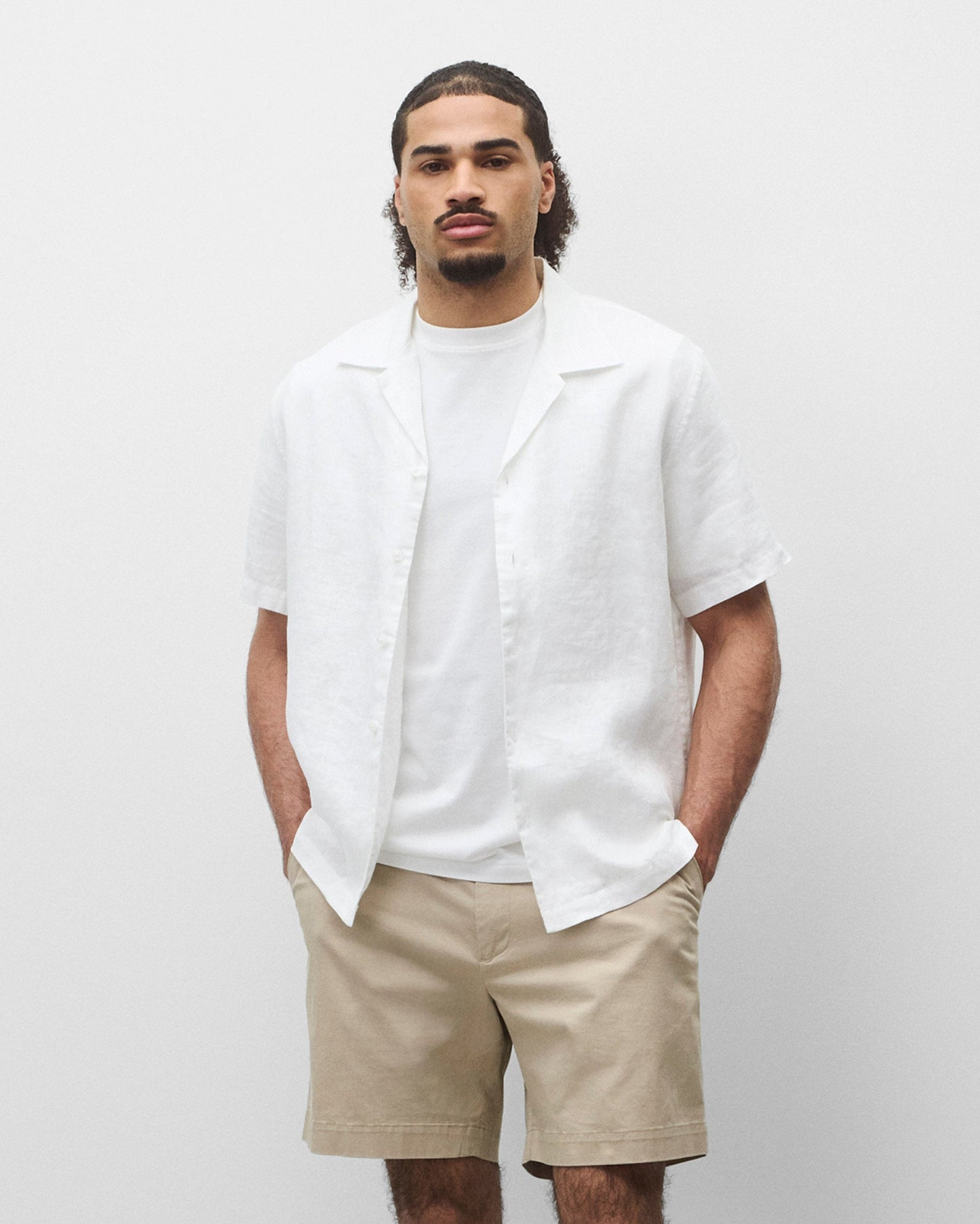 Linen Retreat Standard Camp Shirt