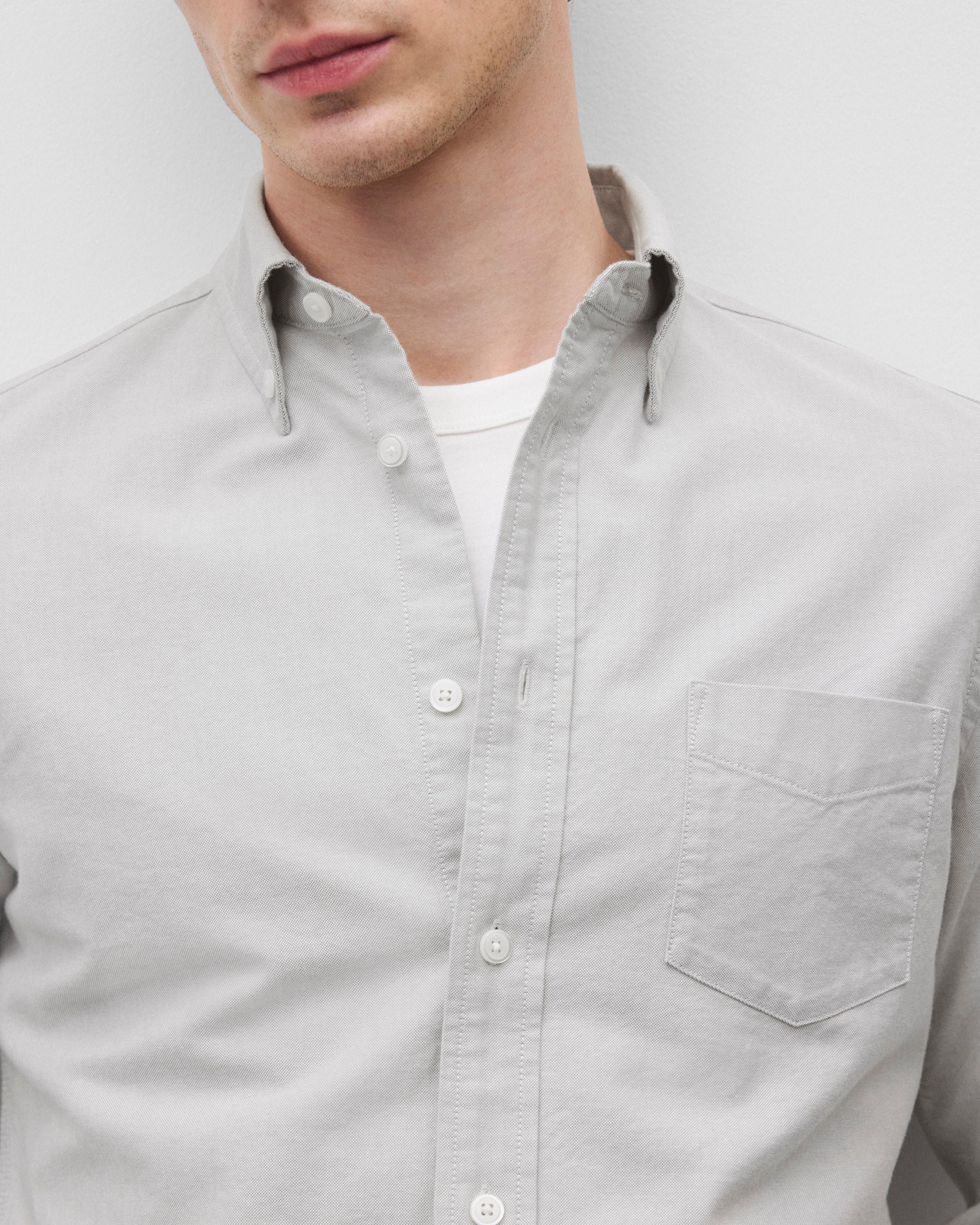 Cotton Oxford Windsor Standard Shirt | Reigning Champ | Reigning