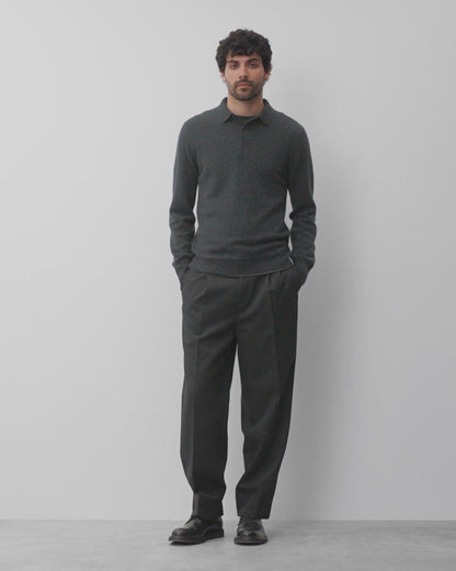Cashmere Cove Long Sleeve Polo
