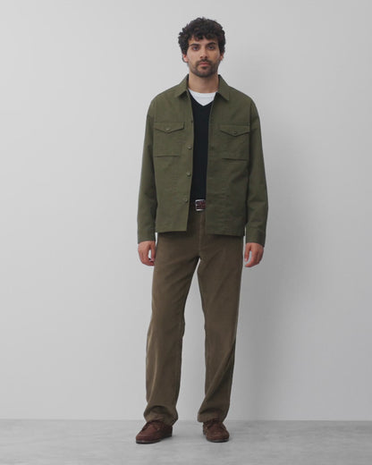 Cotton Chino Keeper Standard Overshirt