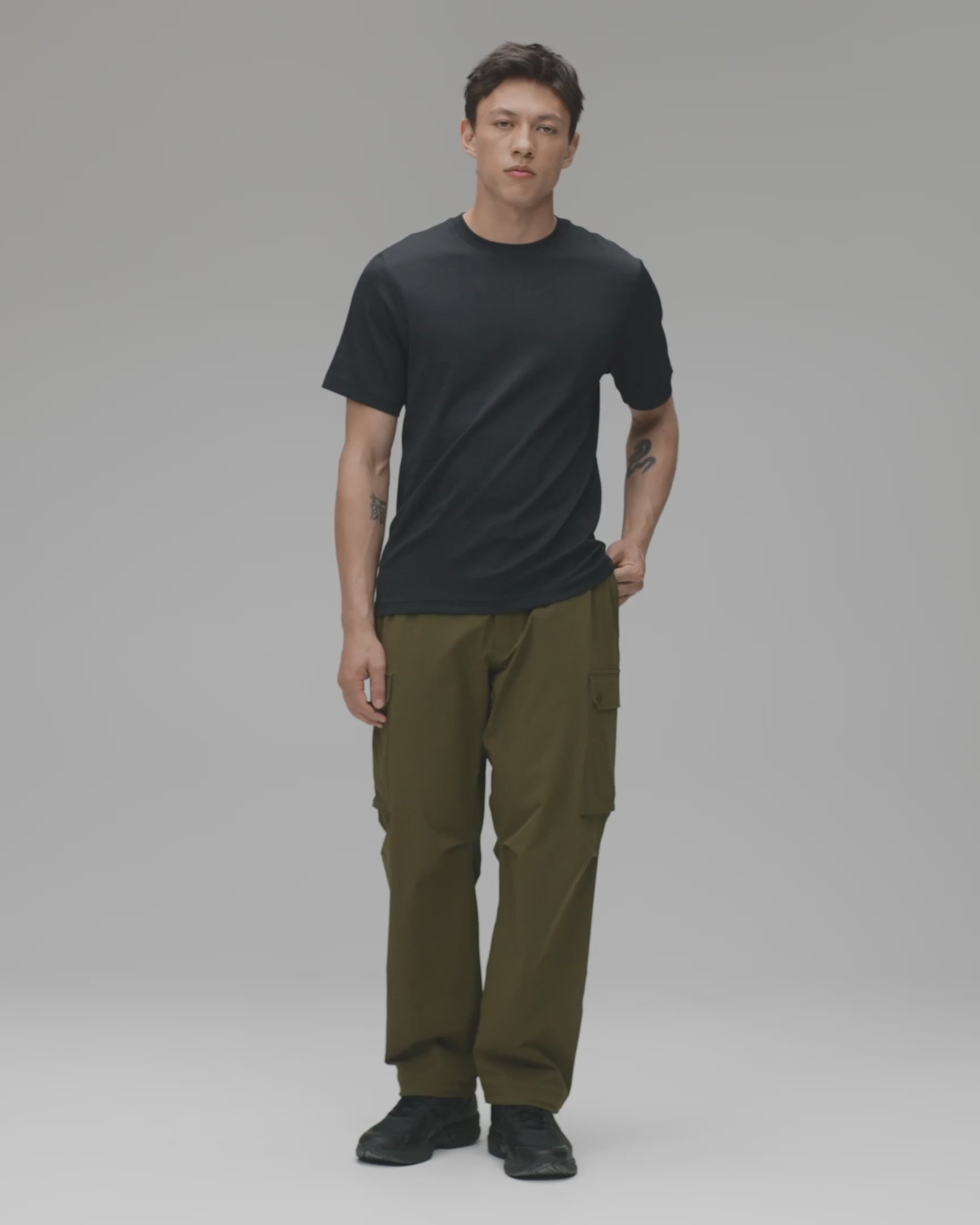 【24A/W】AO-62 loop cargo pants / olive Tru-Spec 24-7 Original Tactical Pants, Olive Drab Green