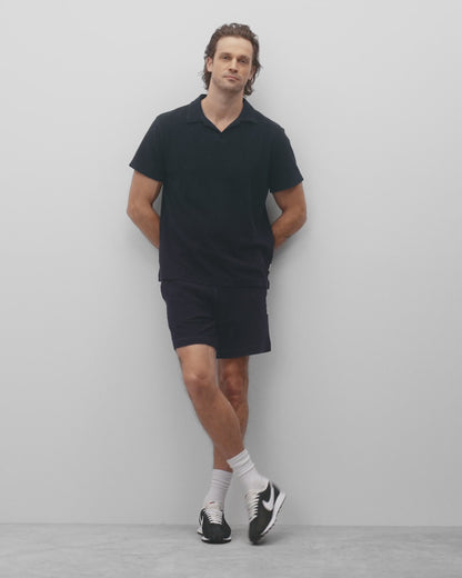 Textured Terry Standard Polo