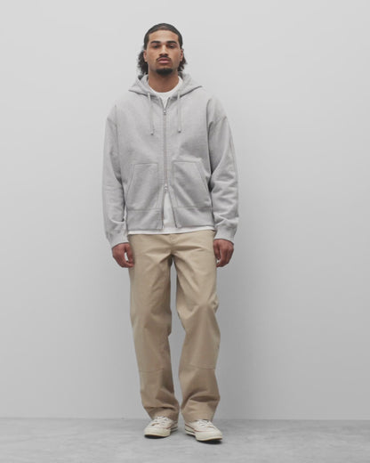Midweight Terry Relaxed Zip Hoodie