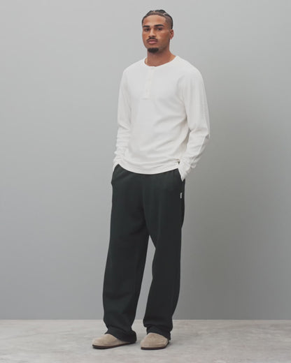 Lightweight Waffle Standard Henley
