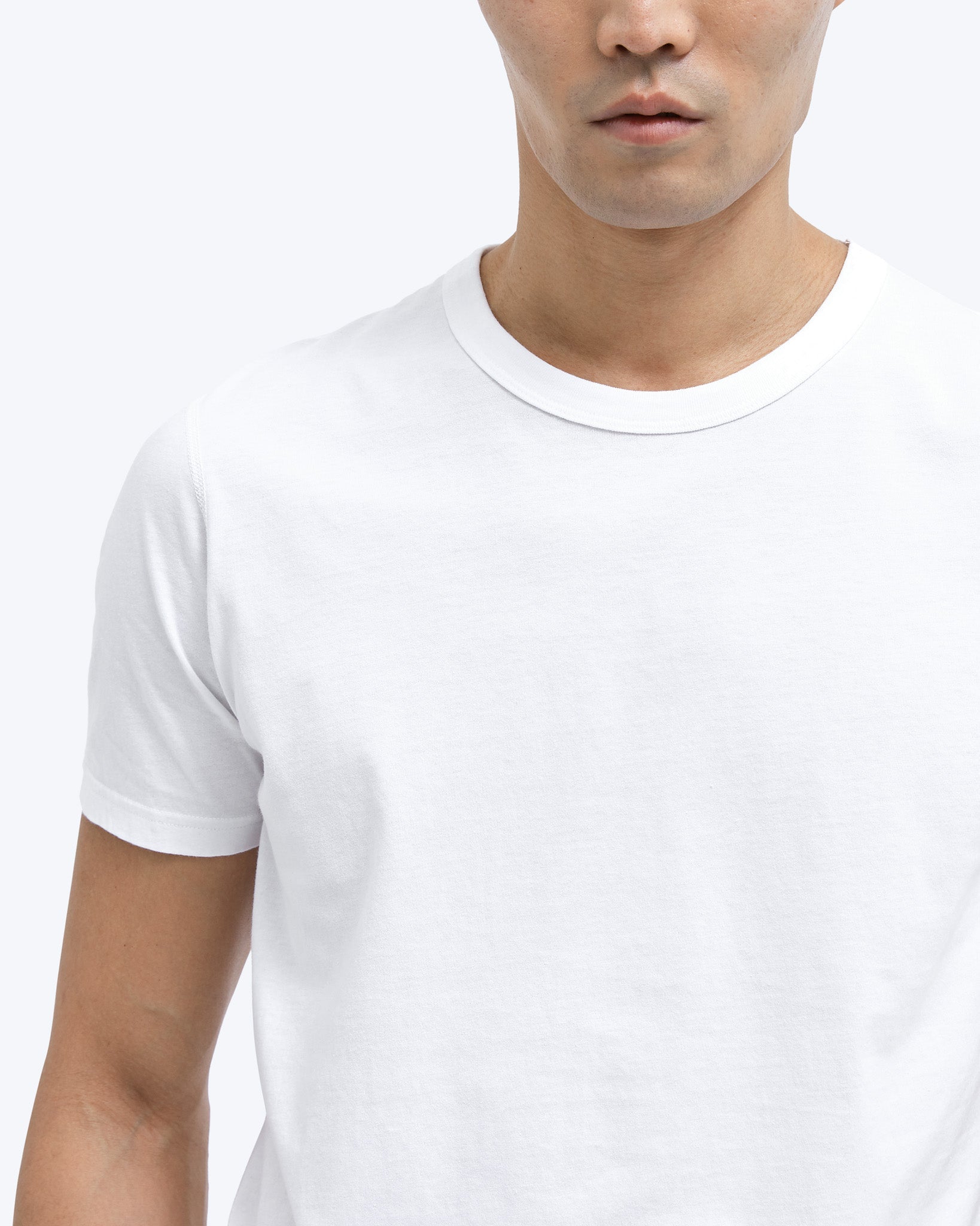 Reigning champ white new arrivals t shirt