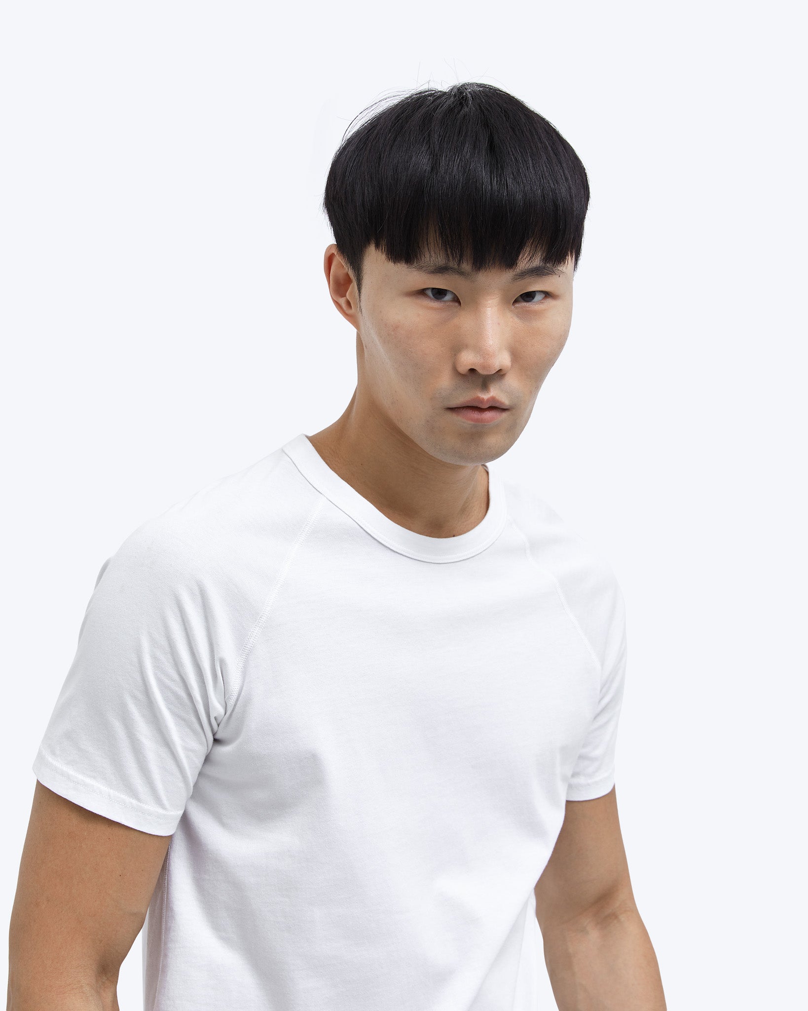 White clearance raglan shirt
