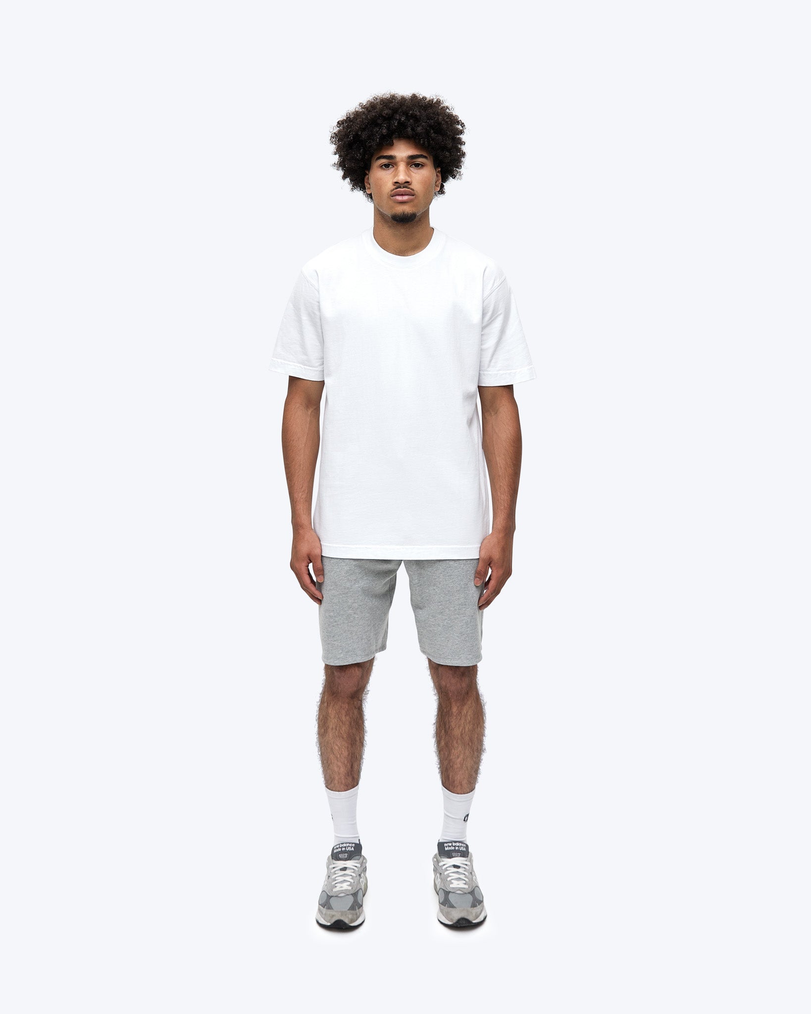 Reigning champ white t shirt clearance