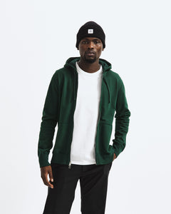 Midweight Terry Slim Zip Hoodie