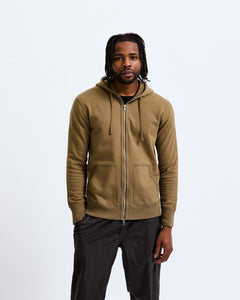 Midweight Terry Slim Zip Hoodie