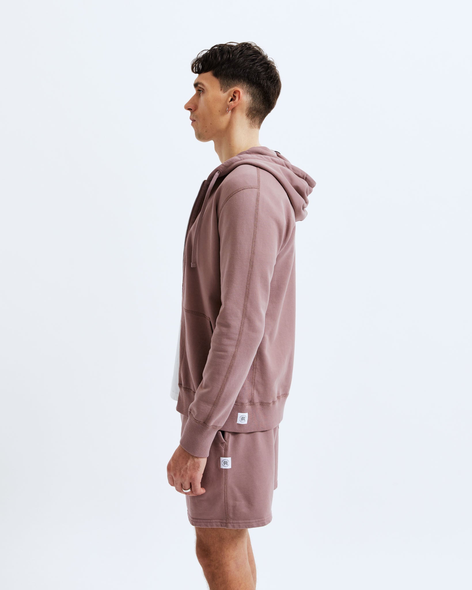 Midweight terry hotsell full zip hoodie