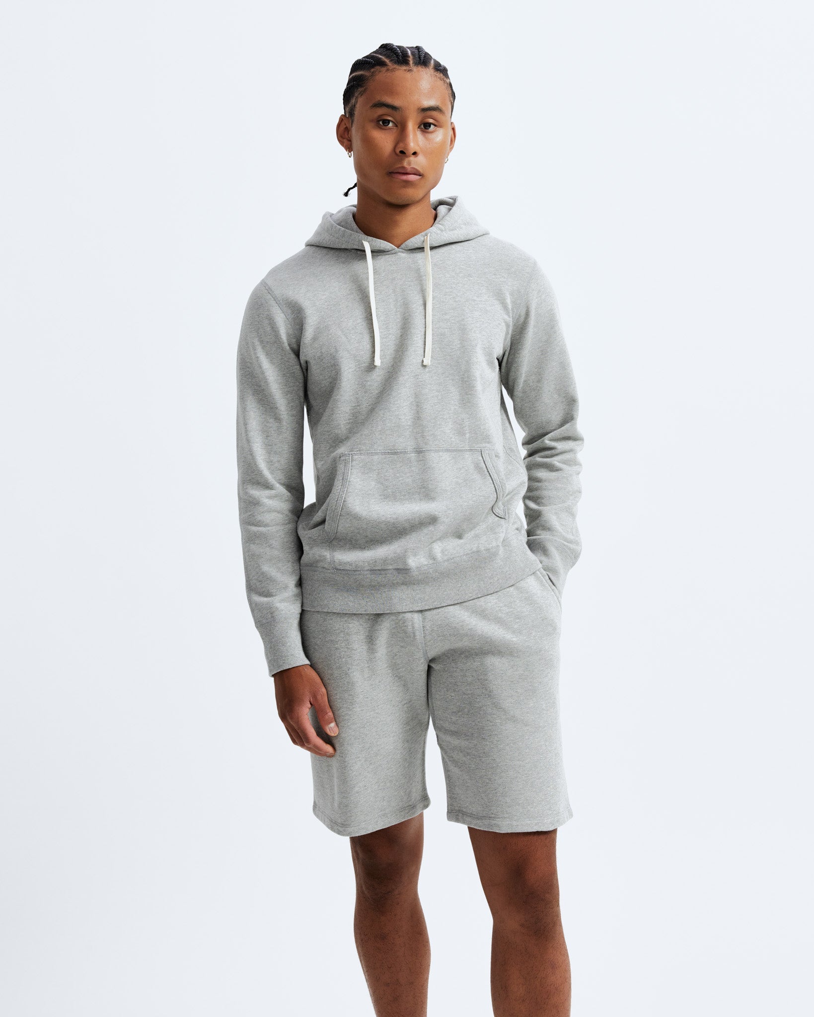 Reigning champ sale grey hoodie