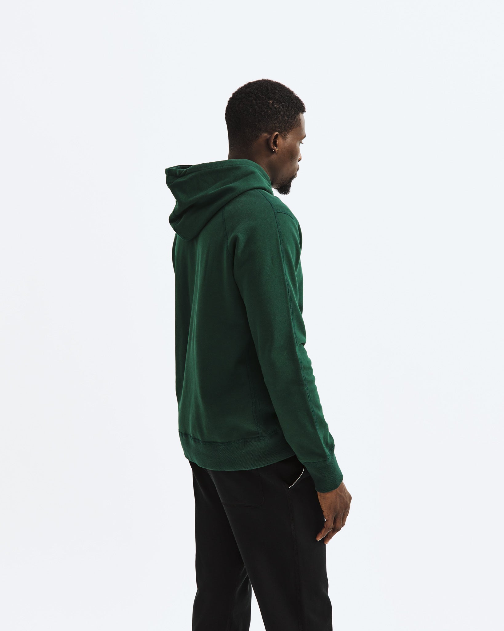 Reigning champ green hoodie top