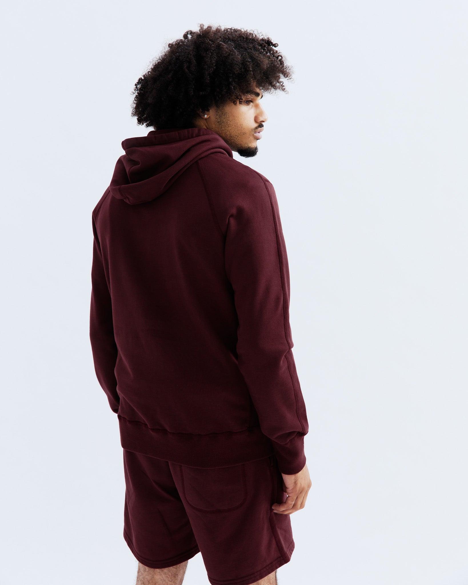 Reigning champ crimson hoodie sale