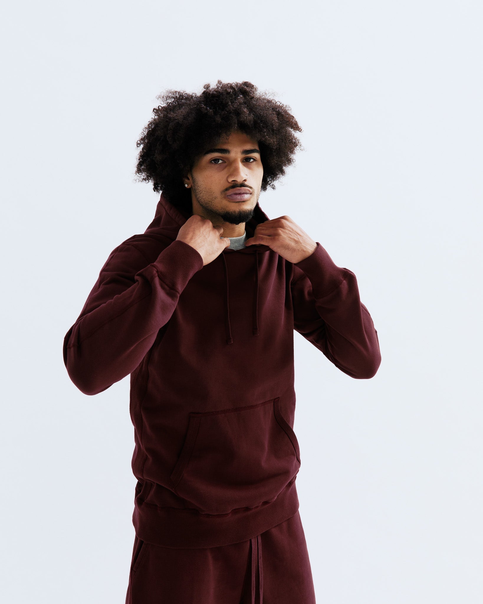 Midweight Terry Pullover Hoodie Crimson Reigning Champ