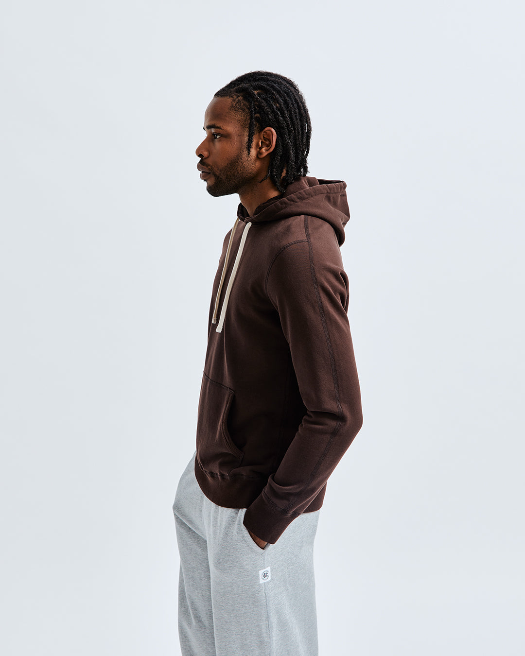 Reigning champ men's mid best sale weight terry pullover hoodie