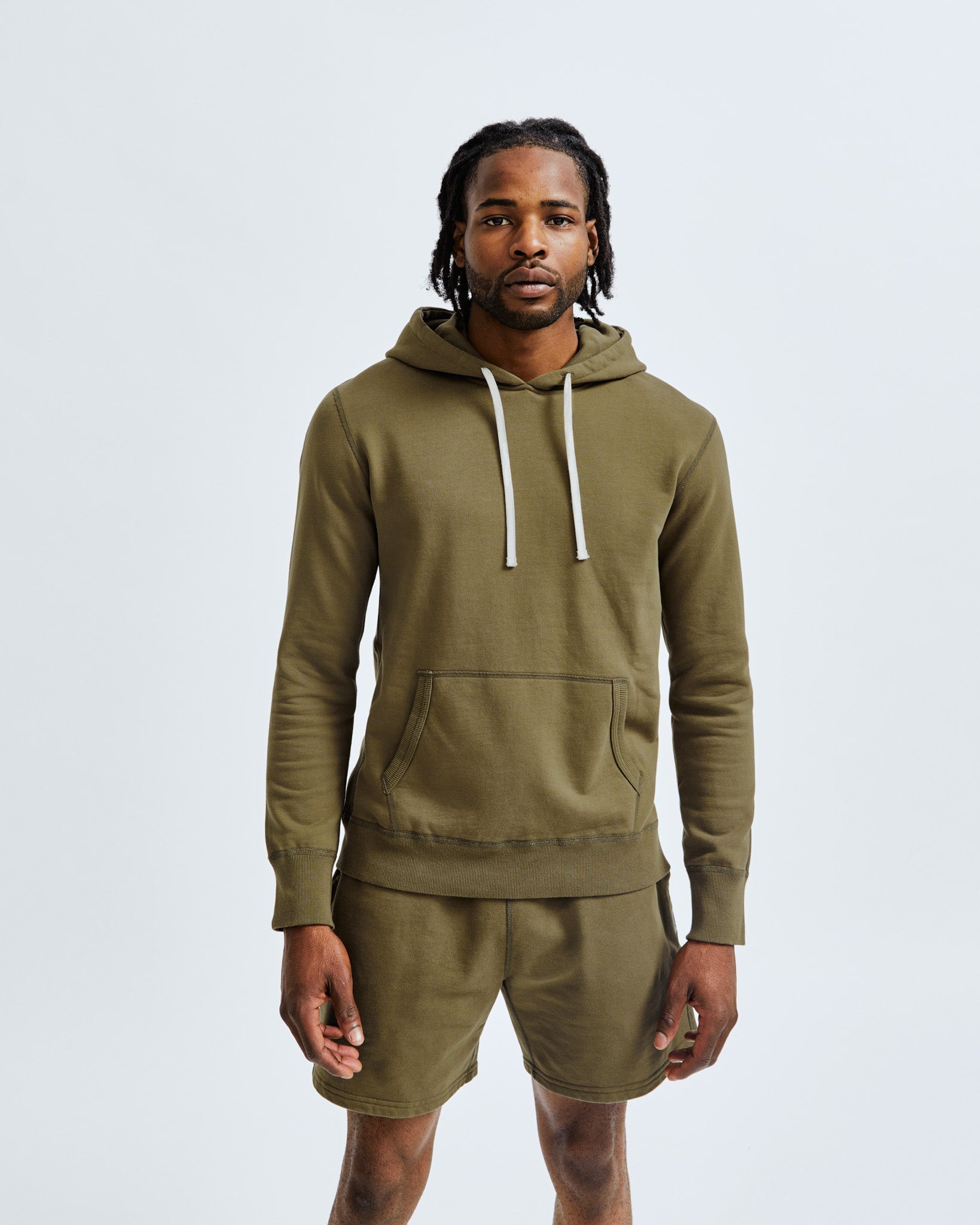 Reigning champ khaki hoodie online