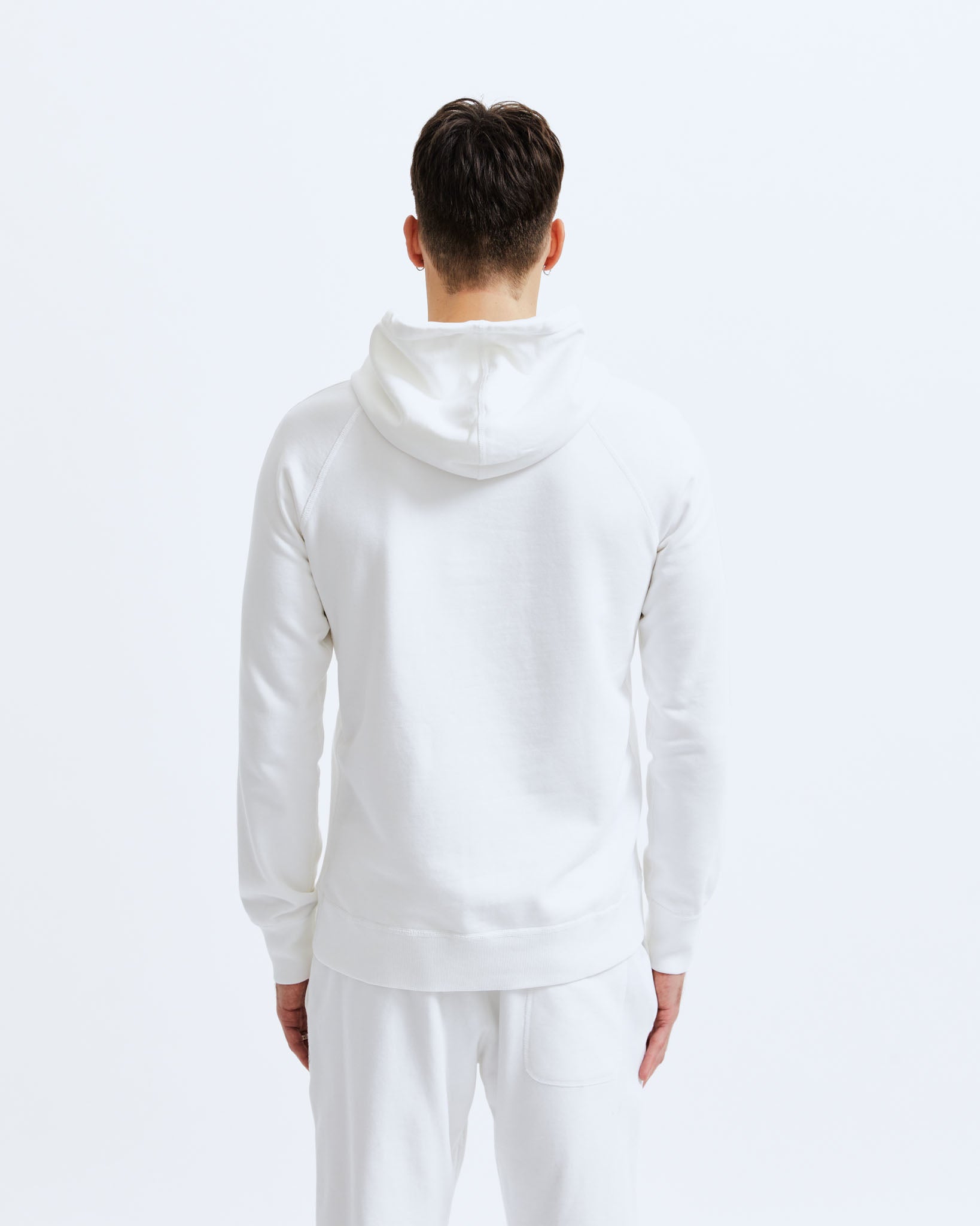 Midweight Terry Slim Pullover Hoodie
