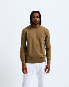 Midweight Terry Slim Crewneck