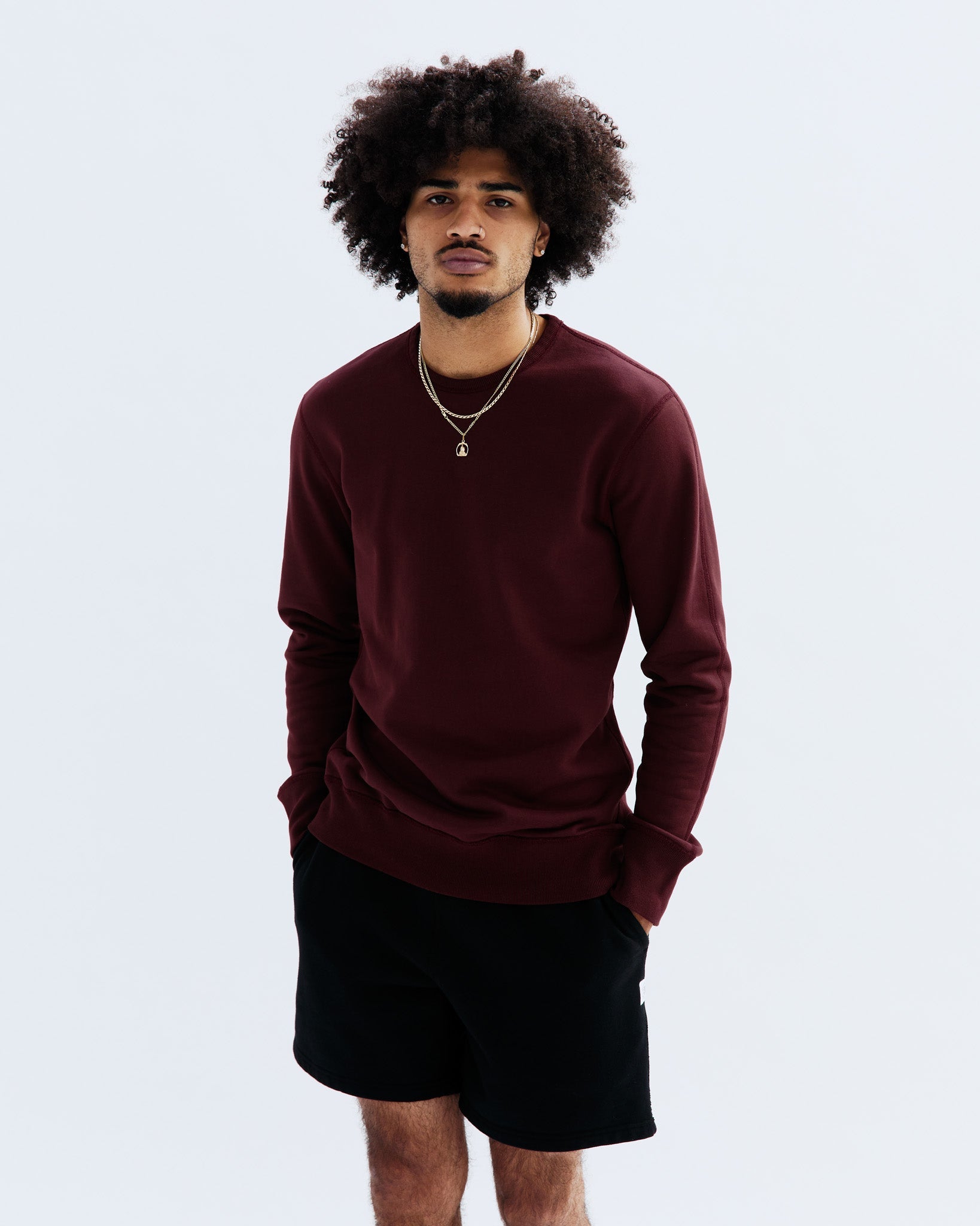 Midweight Terry Slim Crewneck | Reigning Champ