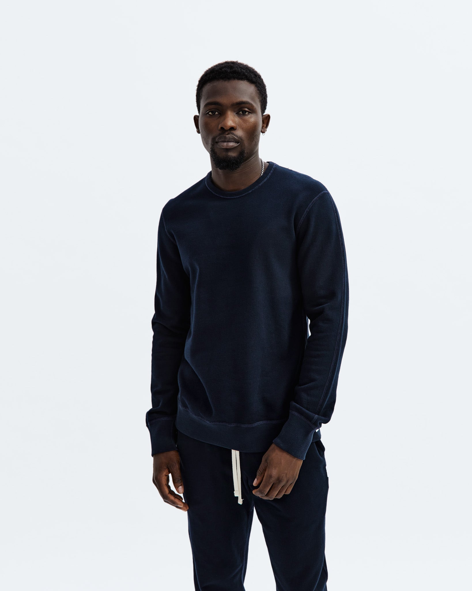 Midweight Terry Crewneck