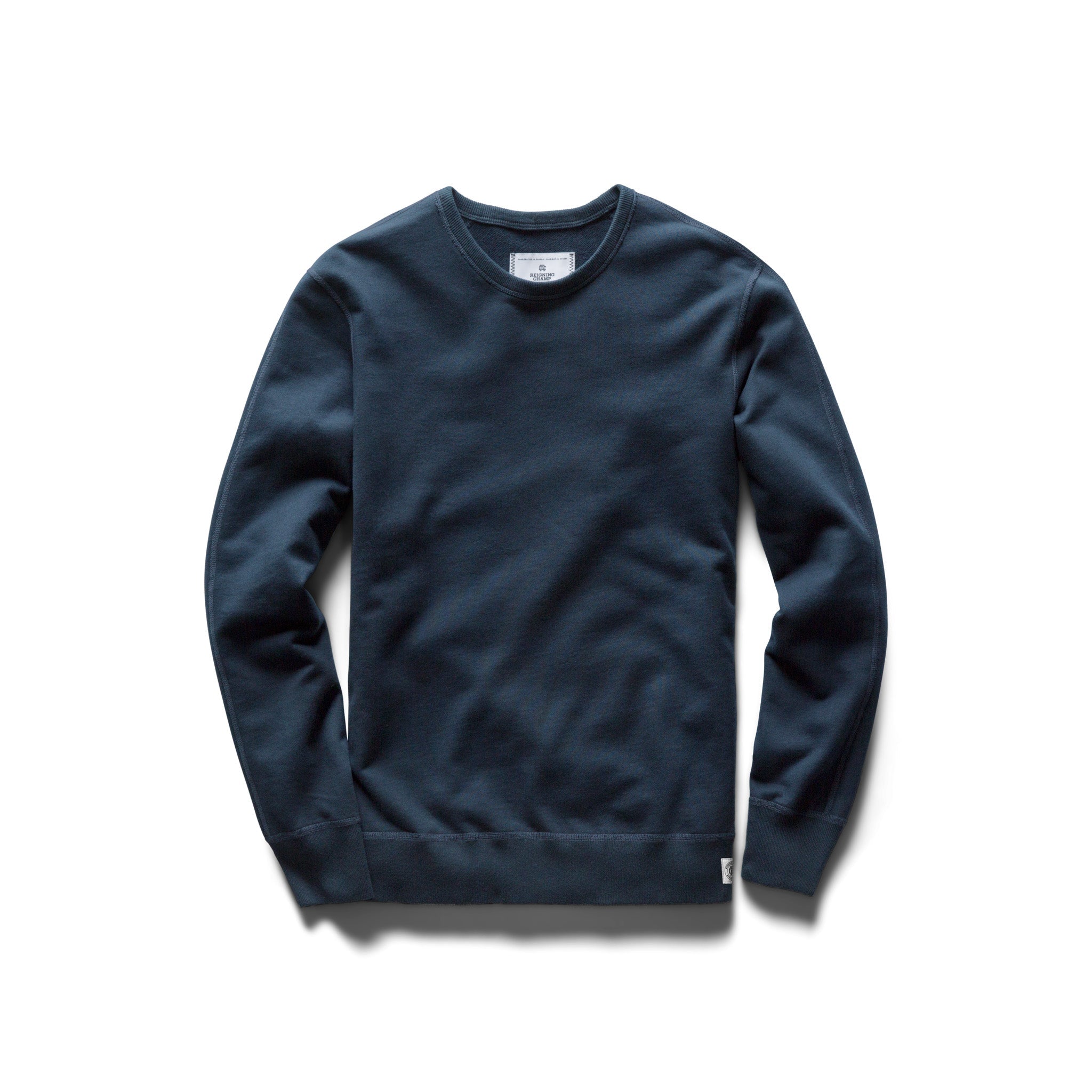 Midweight terry crewneck sales