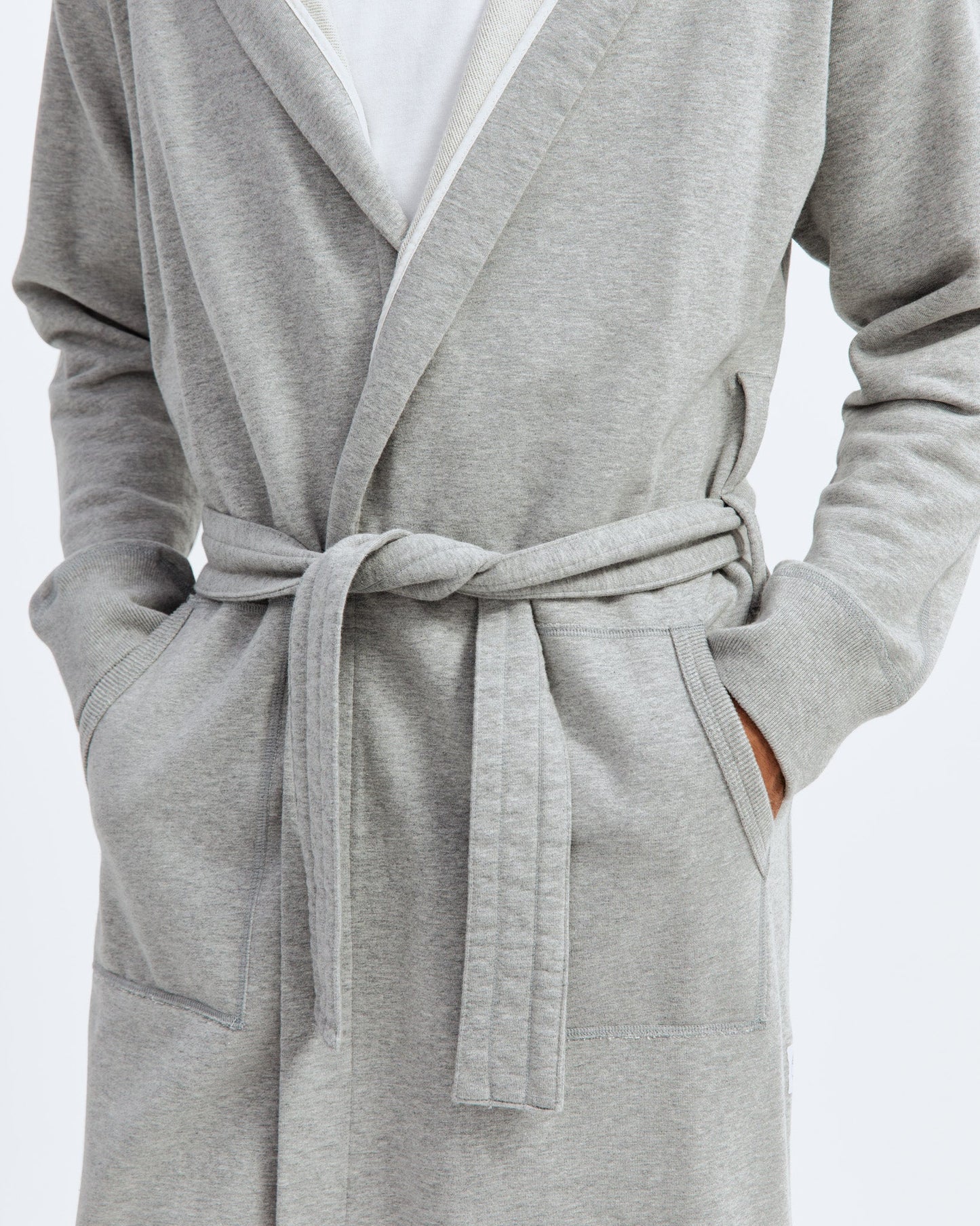 Midweight Terry Embroidered Hooded Robe