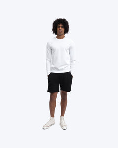 Lightweight Terry Slim Crewneck