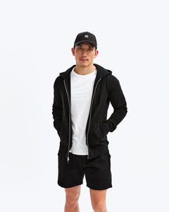 Lightweight Terry Slim Zip Hoodie