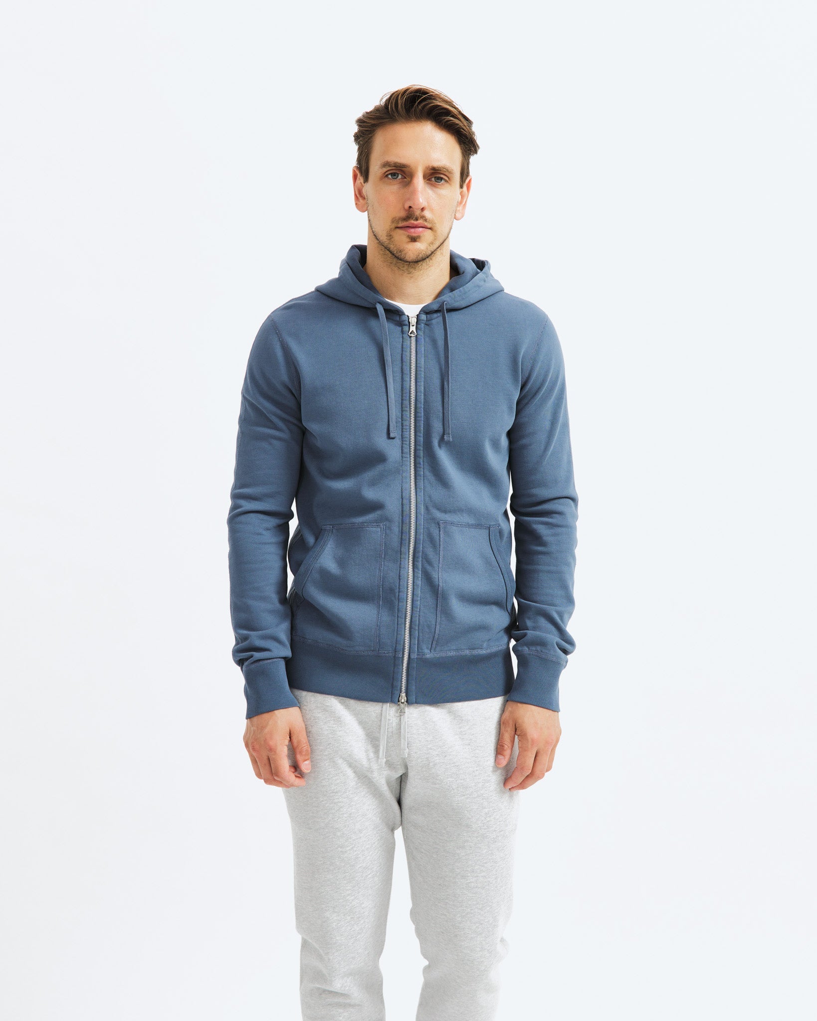 Lightweight Terry Full Zip Hoodie