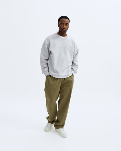 Midweight Terry Relaxed Crewneck