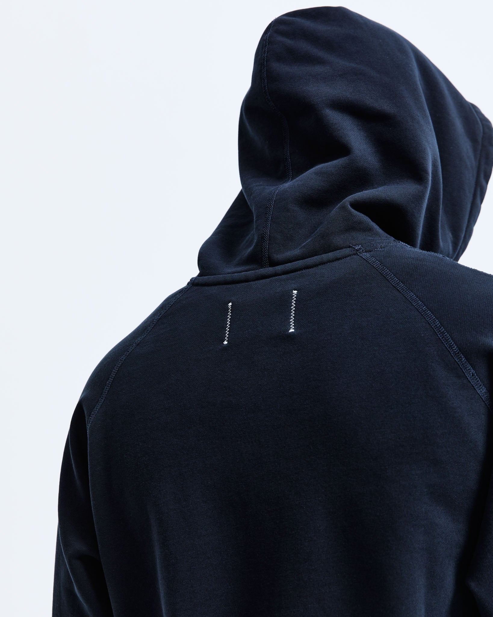Reigning champ navy hoodie deals