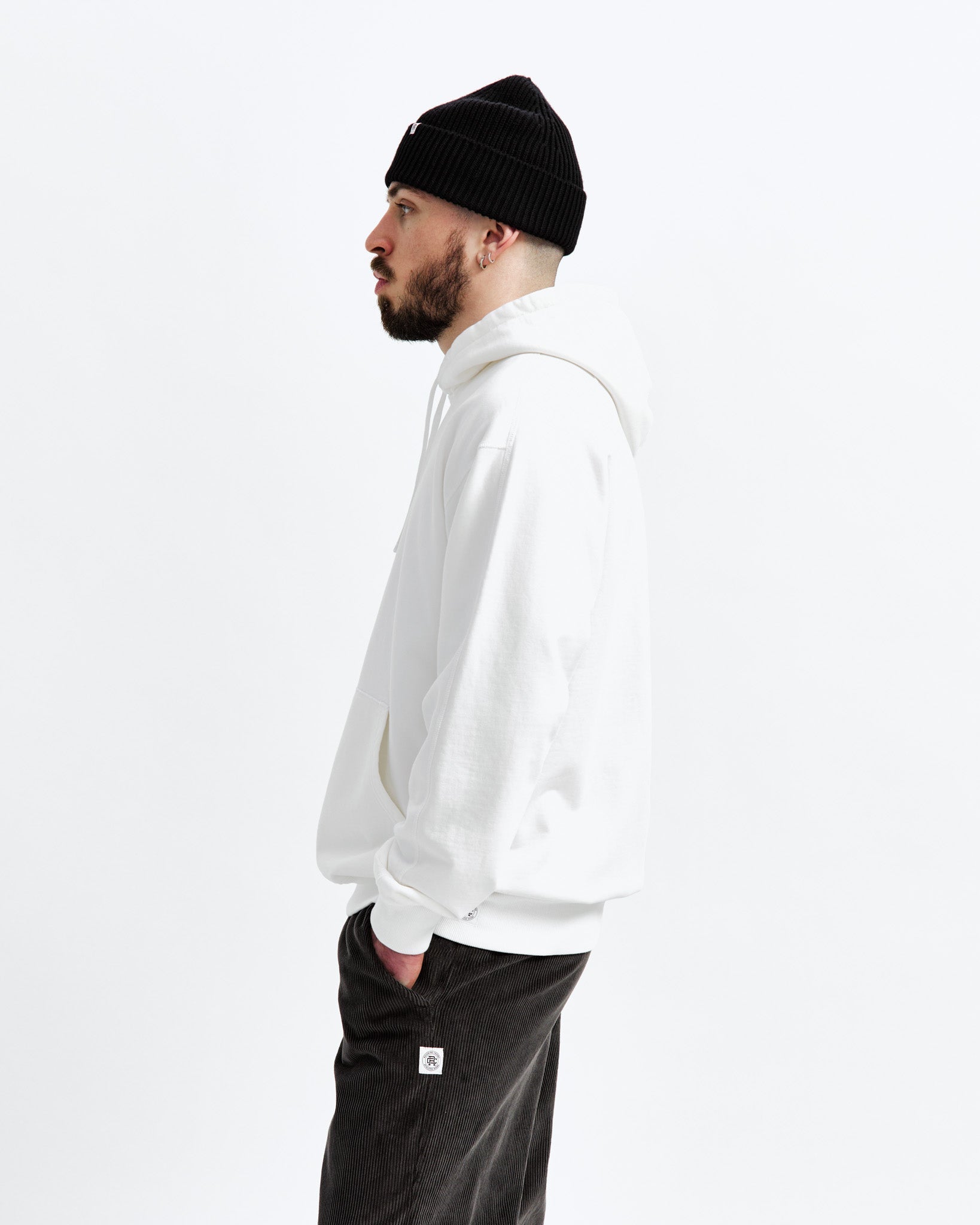 Reigning champ sales white hoodie
