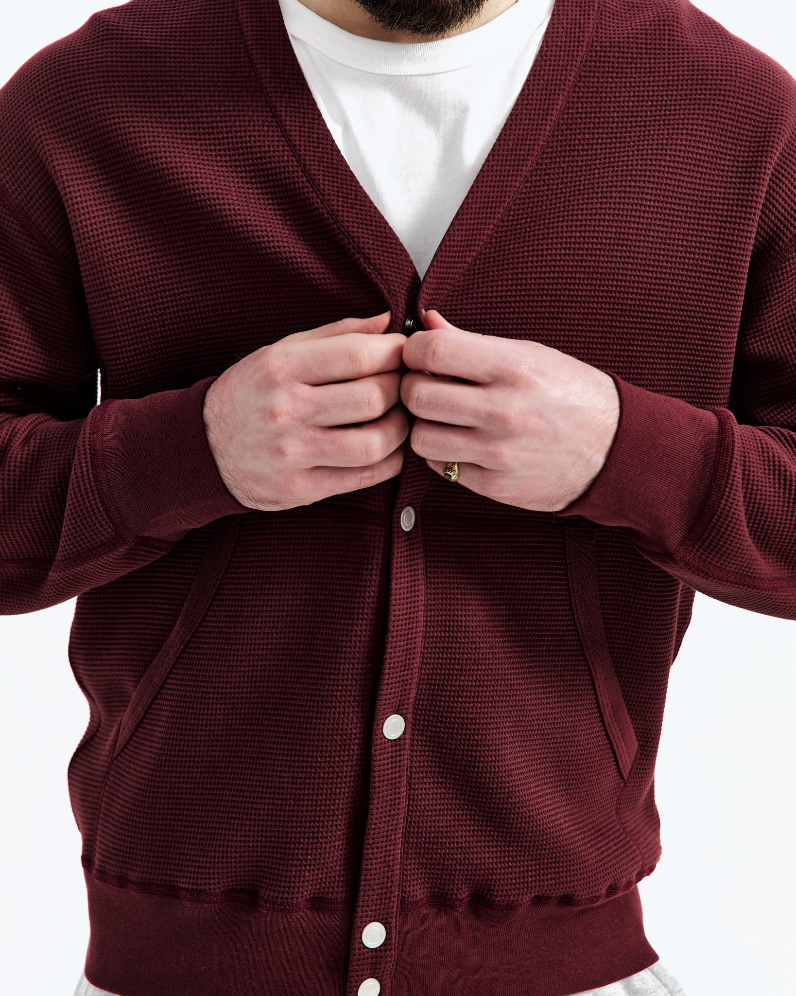 Crimson cardigan clearance