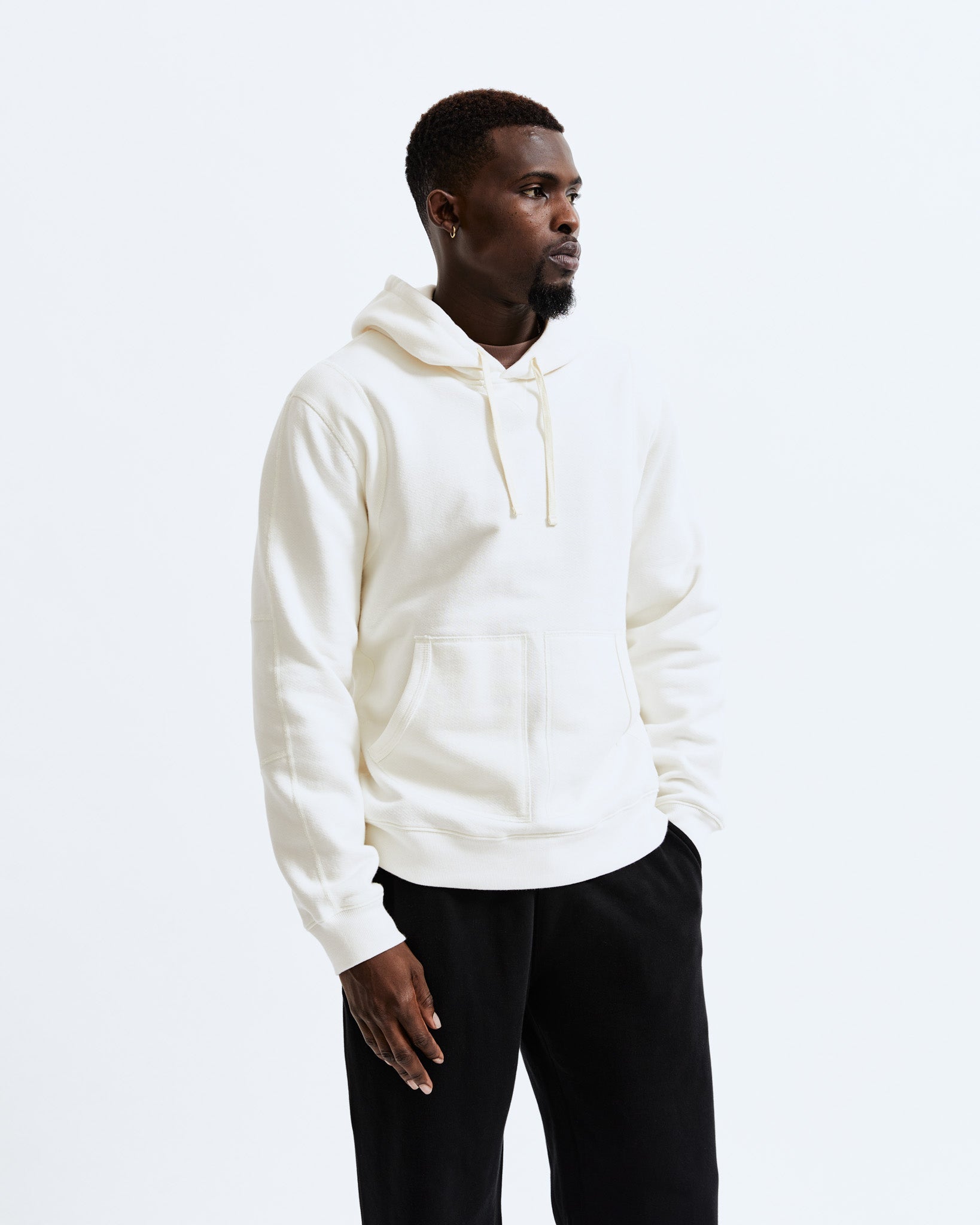 Reigning champ white hoodie best sale