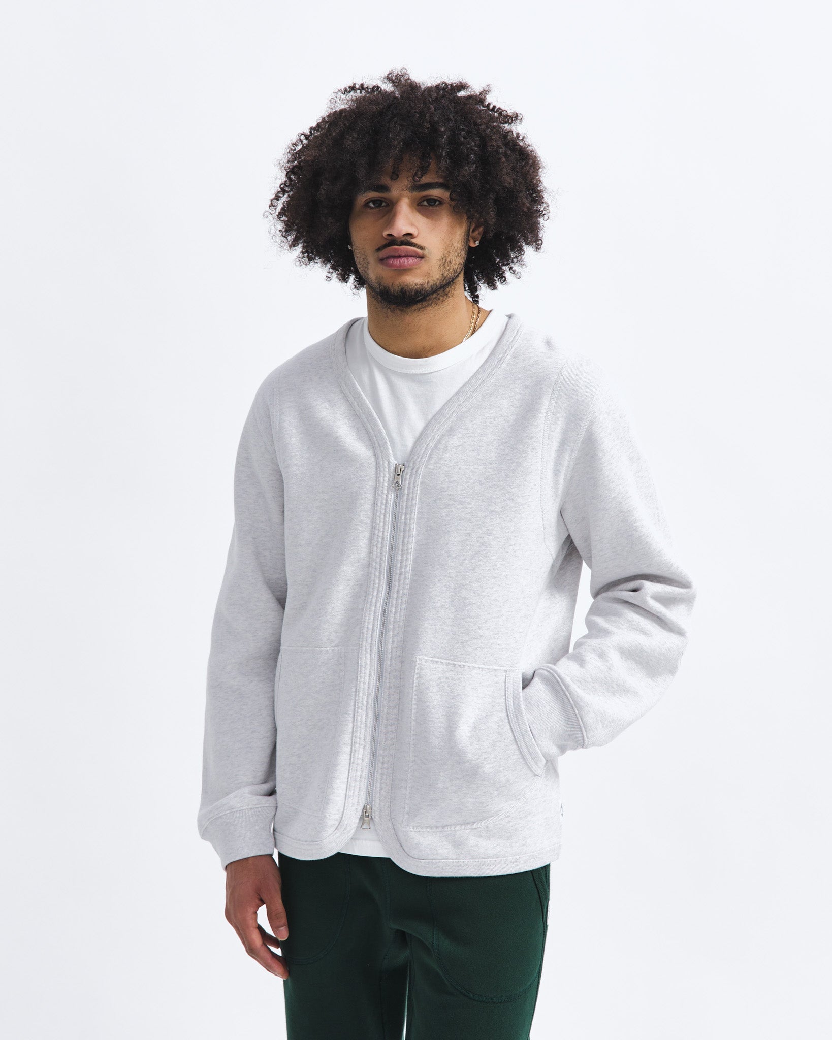 Midweight Fleece Cardigan