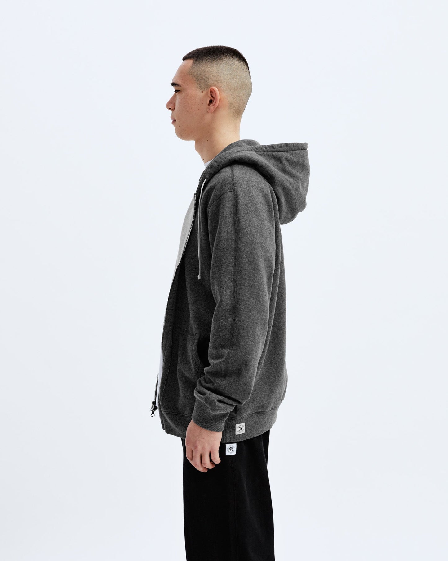 Midweight Terry Classic Full Zip Hoodie - Vault