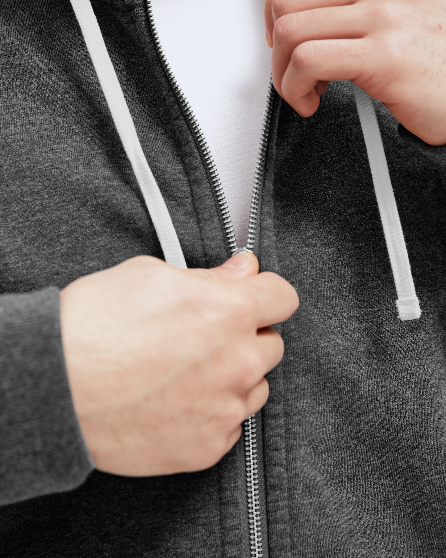 Midweight Terry Classic Full Zip Hoodie - Vault