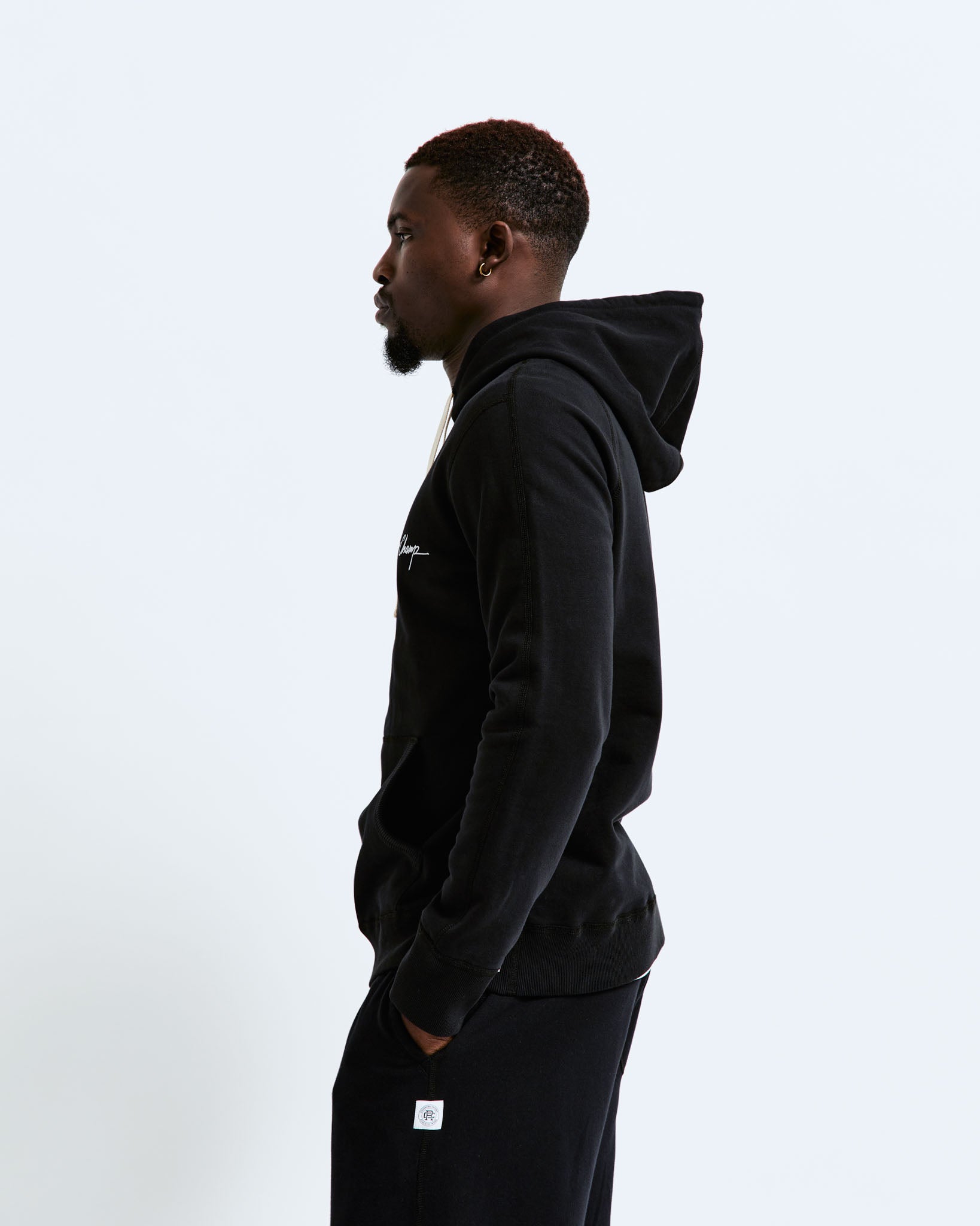 Reigning champ midweight terry pullover hoodie on sale