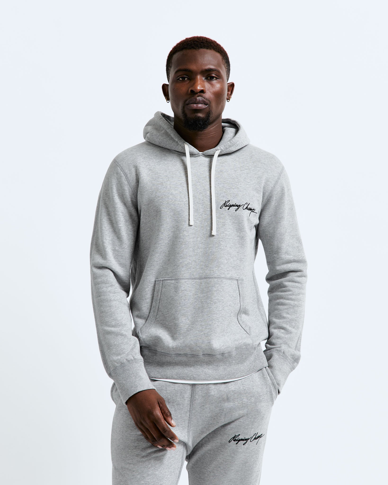 Reigning champ hoodie top