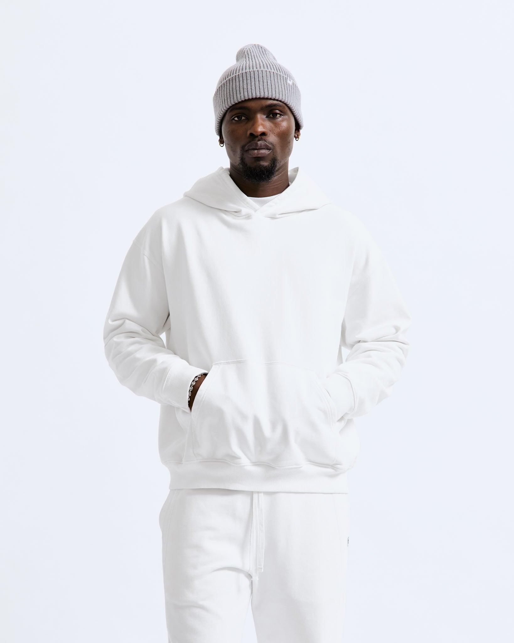 Reigning champ white hoodie shop