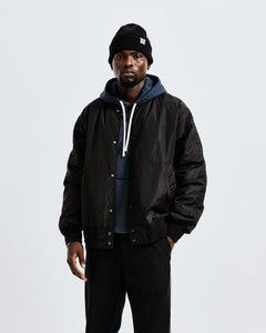 Econyl Satin Nylon Stadium Jacket - Vault