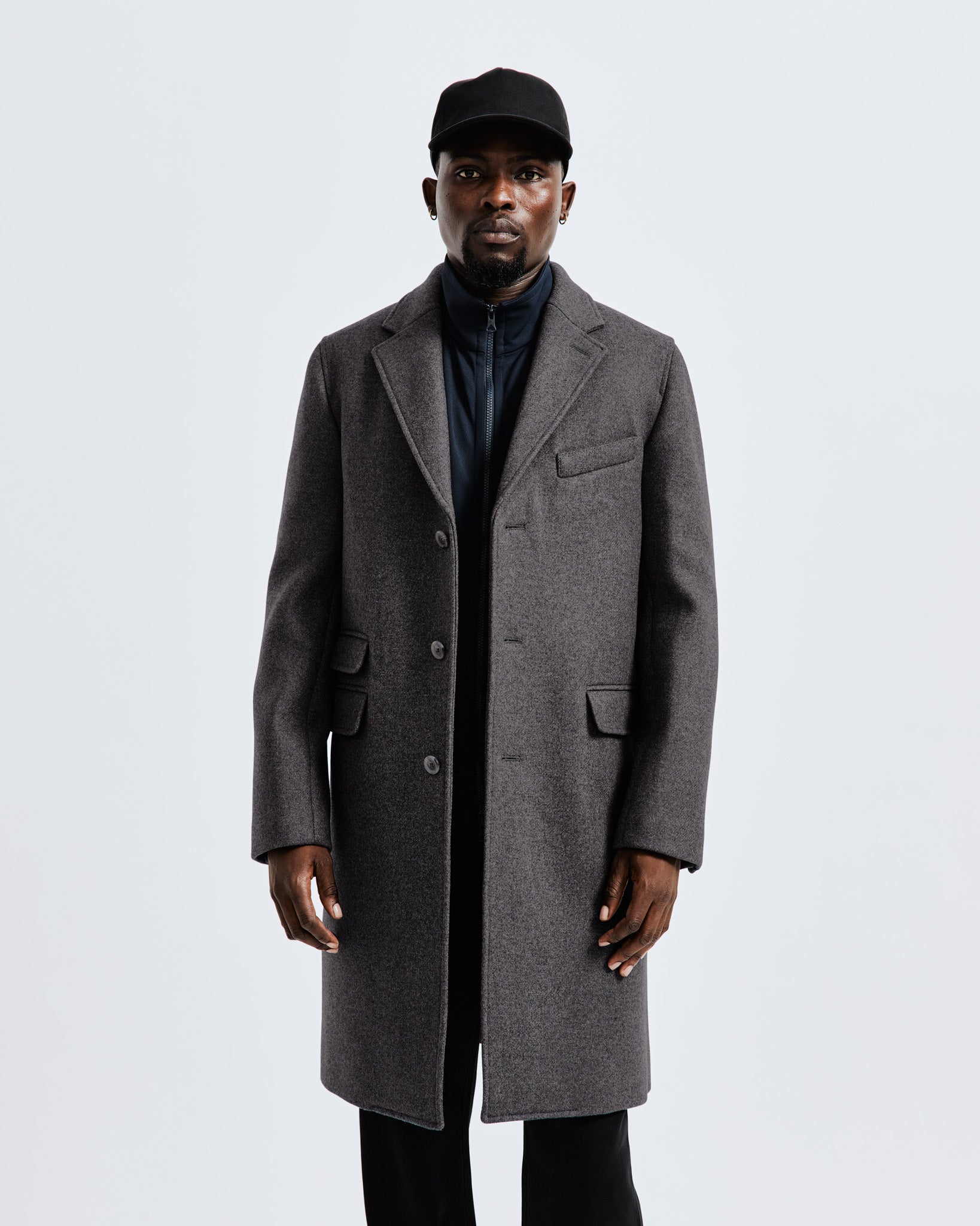 Melton Wool Away Coat