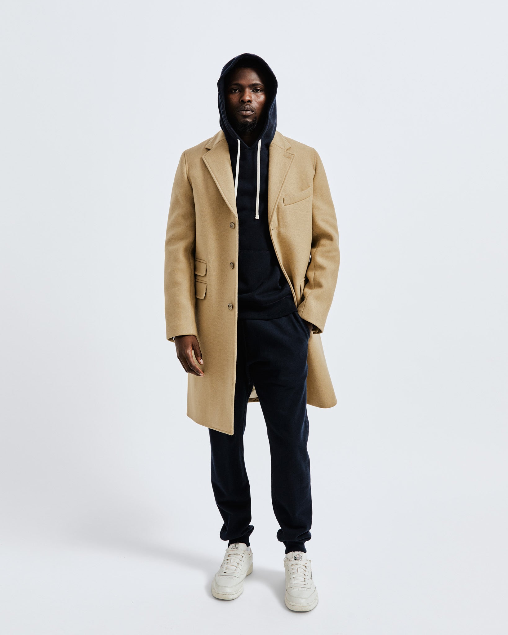 Melton Wool Away Coat | Reigning Champ