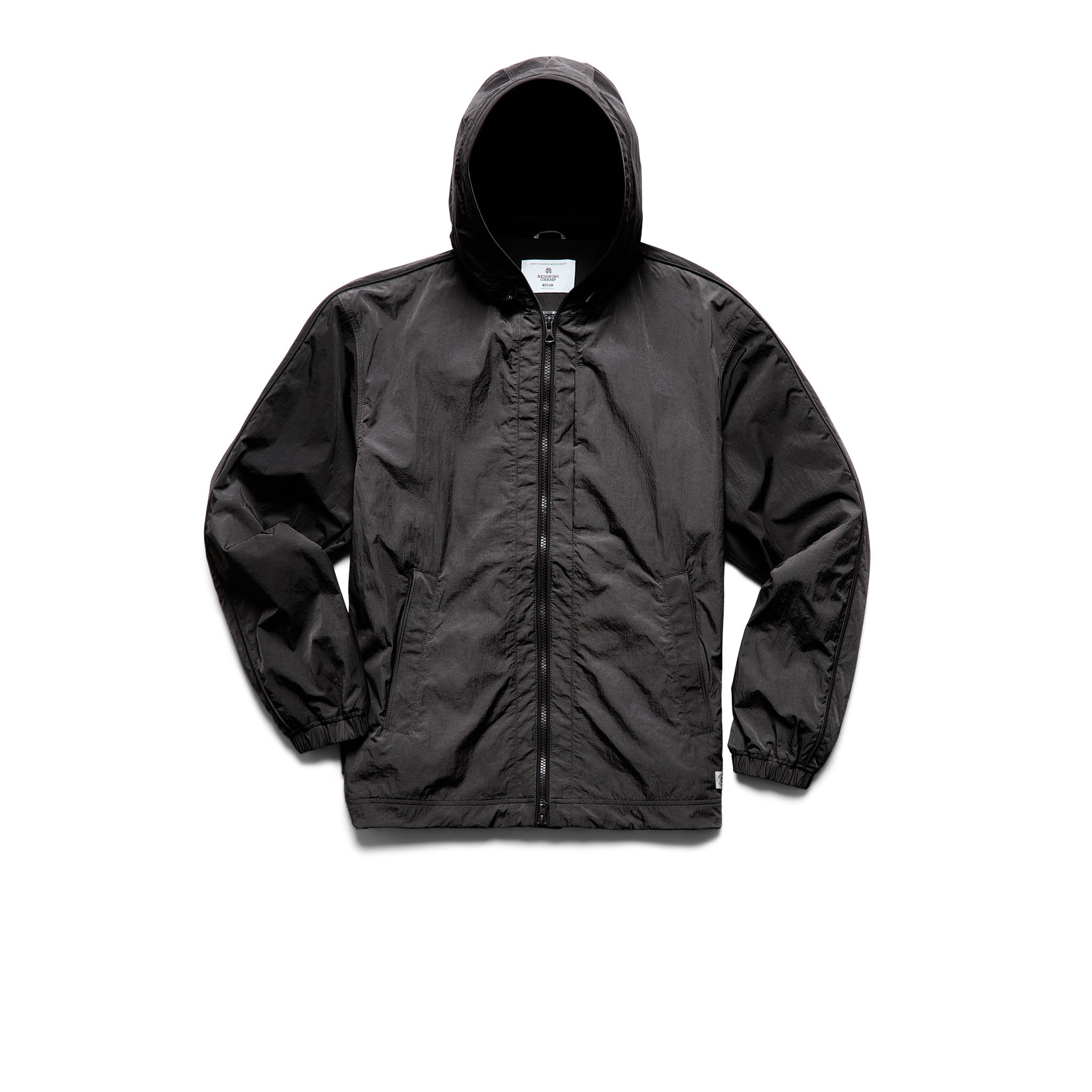 Crinkle Nylon Match Hooded Jacket Reigning Champ