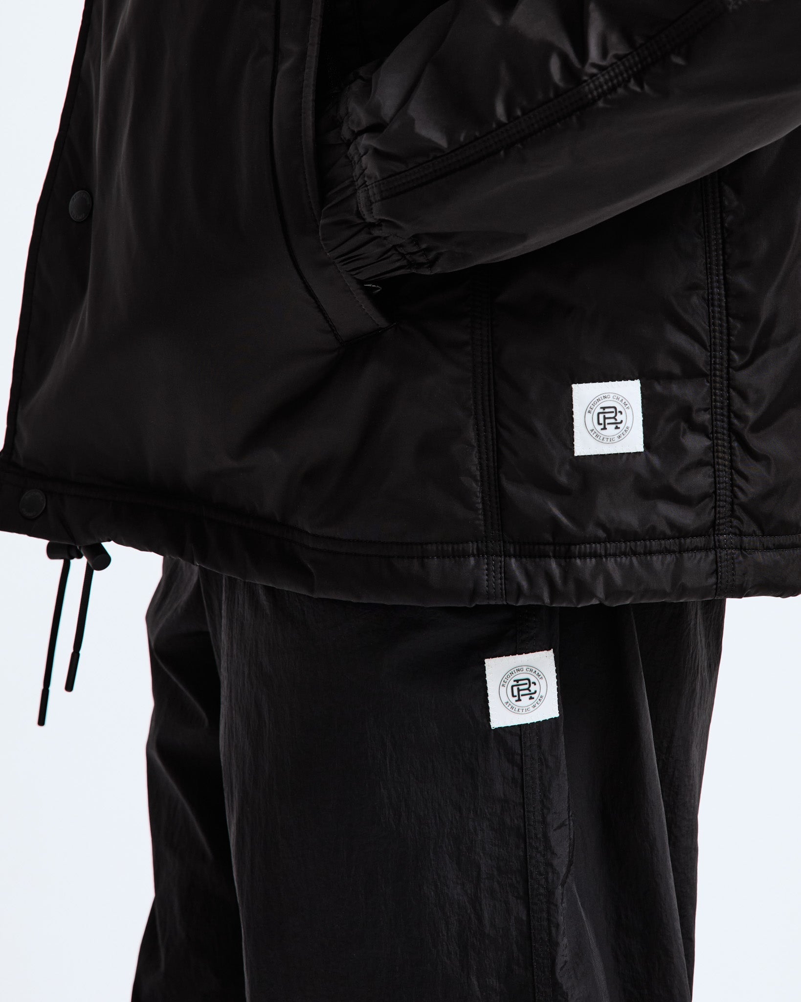Econyl Satin Nylon Coach's Jacket - Vault | Reigning Champ