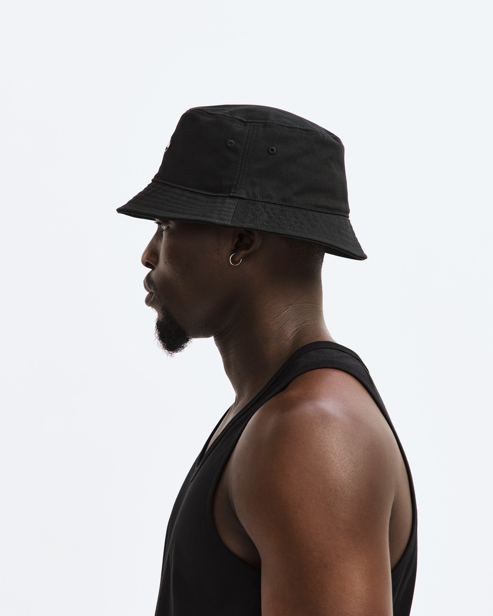 Black bucket hat mens hotsell